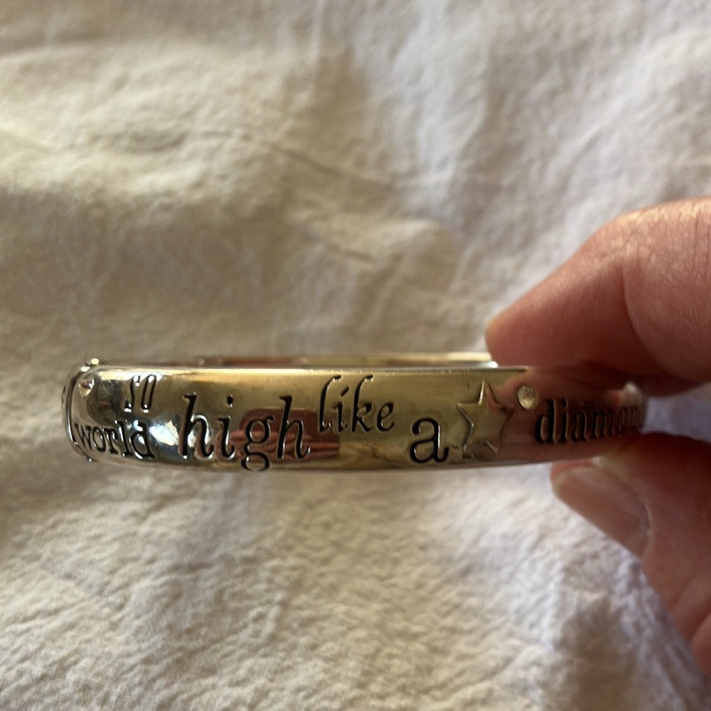 Brighton hinged bangle bracelet - Picture 2 of 2